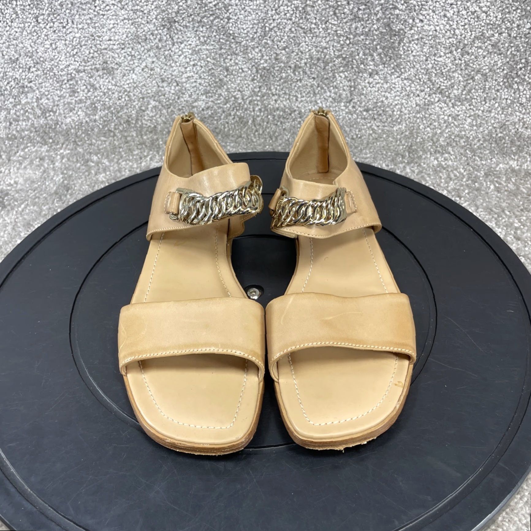 Vintage Vintage Tod's Women’s Leather Sandals Flat Size 38 EU 7.5 US Brown Casual Outdoor Size US 6 / IT 36 - 4 Thumbnail