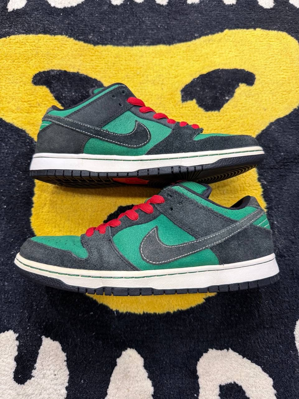 Nike Nike SB Dunk Low Pine Green Black (2012) 313170-306 Size US 8.5 / EU 41-42 - 2 Thumbnail