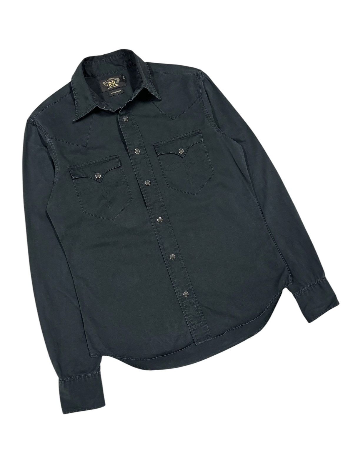 Polo Ralph Lauren Rrl Ralph Lauren Western Snap Button Shirt Size US S / EU 44-46 / 1 - 7 Thumbnail