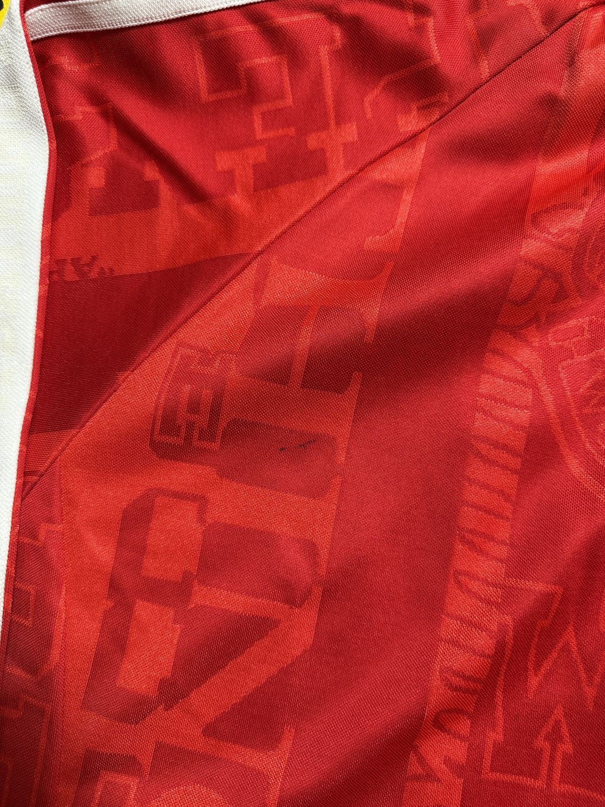 Bape A Bathing Ape Red Polyester Logo Track Jacket Size US L / EU 52-54 / 3 - 15 Thumbnail