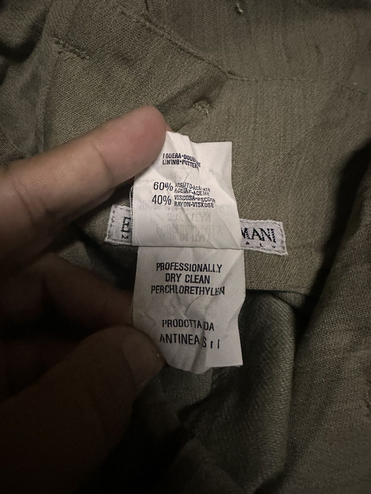 Emporio Armani Vintage Emporio Armani Pants Size US 26 / EU 42 - 9 Thumbnail