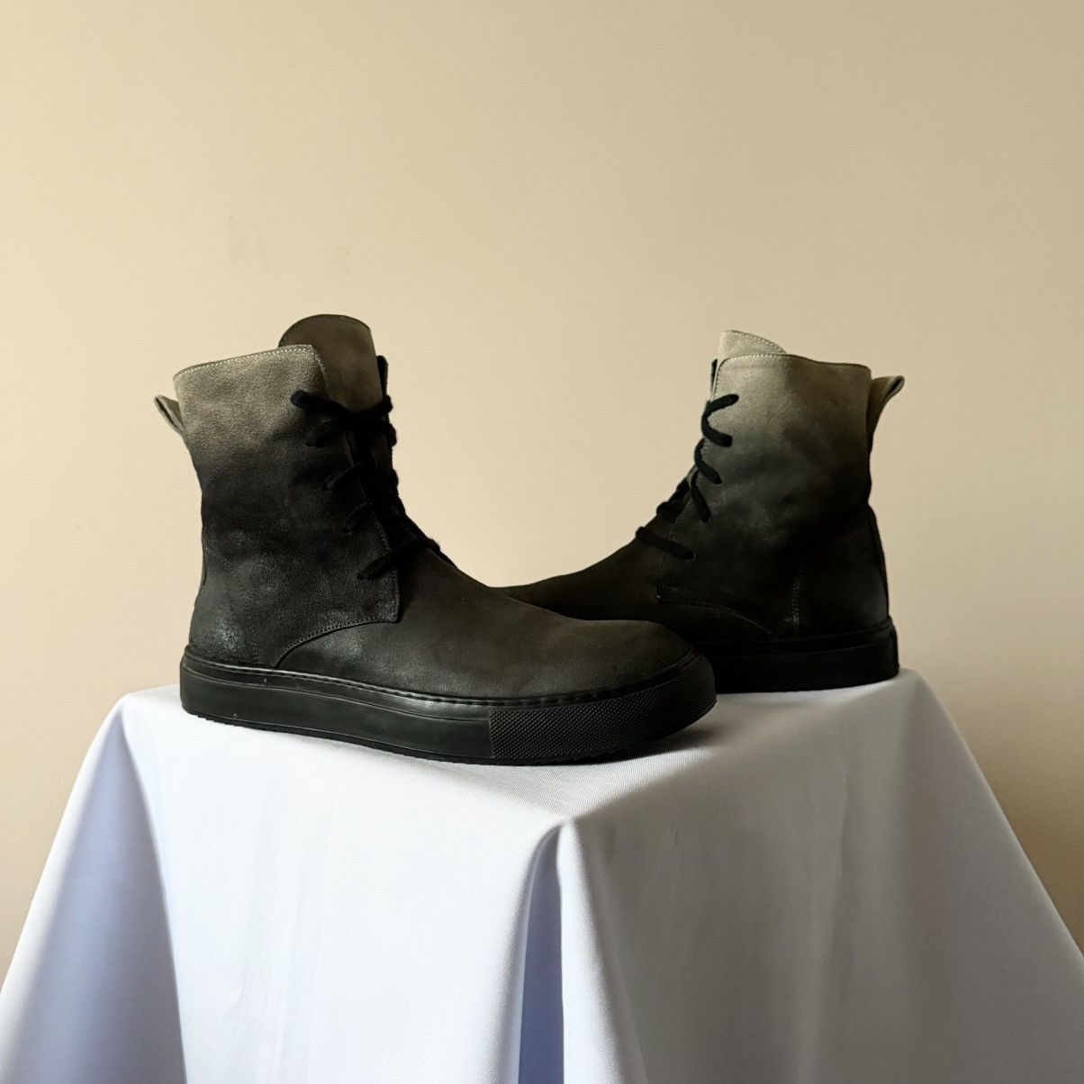 Rundholz RARE Rundholdz Avantgarde Leather Shoes Rick Owens Style Size US 9.5 / IT 39.5 - 1 Thumbnail