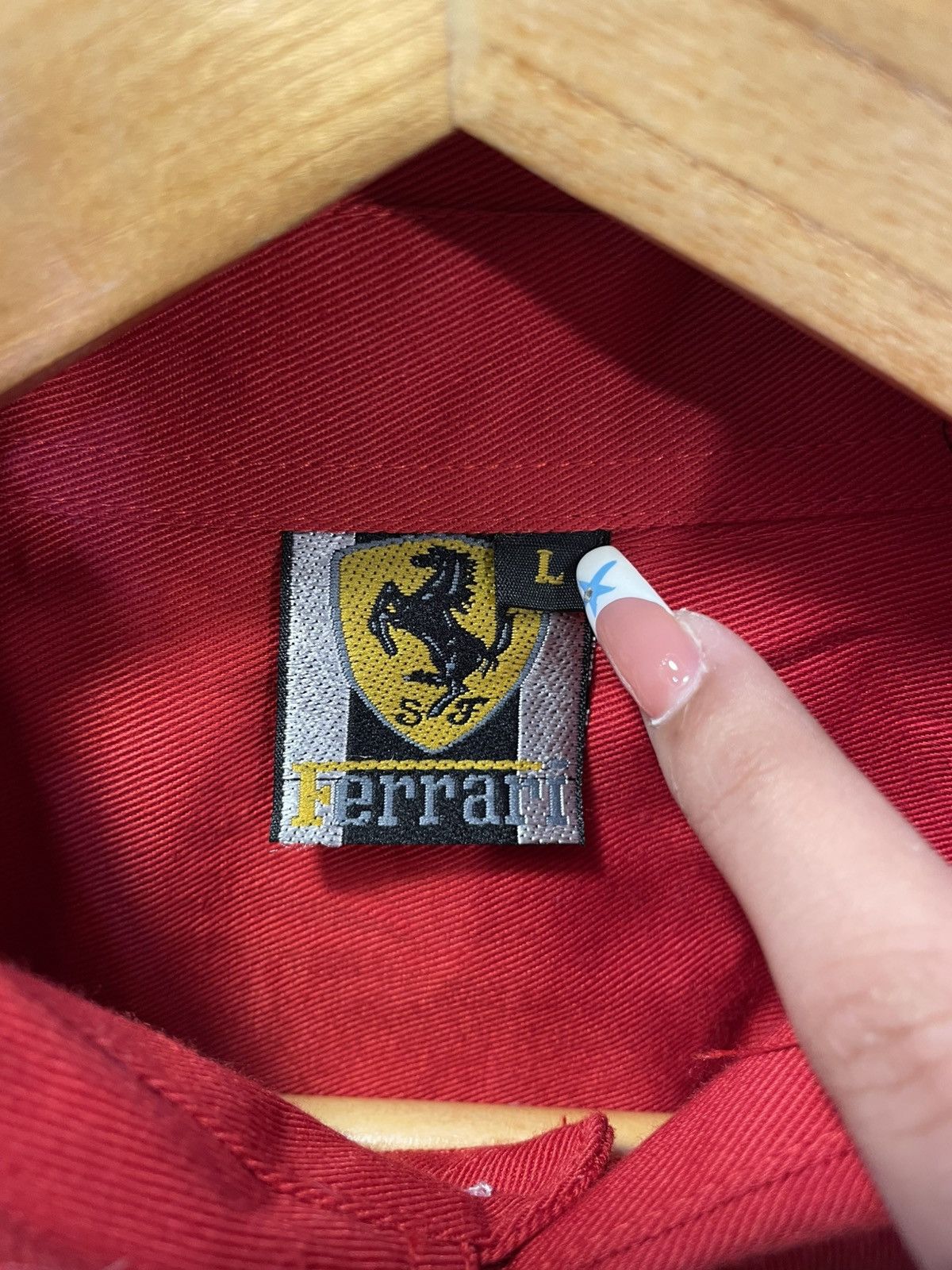 Ferrari Y2K F1 Ferrari Buttons-Up Shirt Size US L / EU 52-54 / 3 - 3 Thumbnail