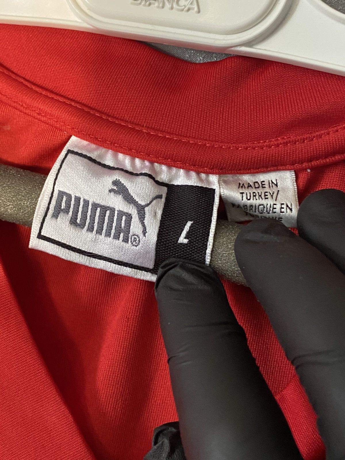 Puma Czech Republic Puma Soccer Jersey 2003 Home Football Shirt Size US L / EU 52-54 / 3 - 2 Thumbnail