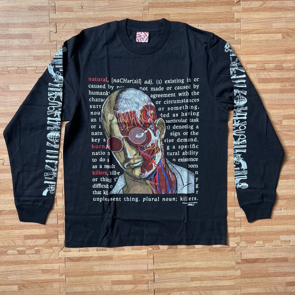 Other Natural Born Killers LS inspired design by Carcass Metal Size US L / EU 52-54 / 3 - 1 Thumbnail