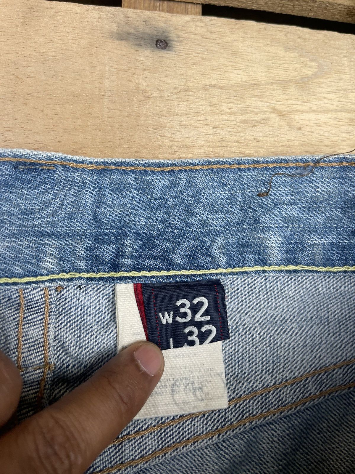 Abercrombie & Fitch × Japanese Brand × Vintage Y2K Abercrombie & Fitch Distressed Denim Jeans Light Wash Size US 32 / EU 48 - 5 Thumbnail