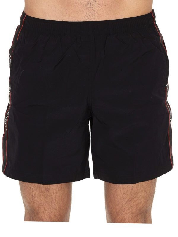 Alexander McQueen o1w1db10725 Selvedge Swim Shorts in Black Size US 30 / EU 46 - 4 Thumbnail