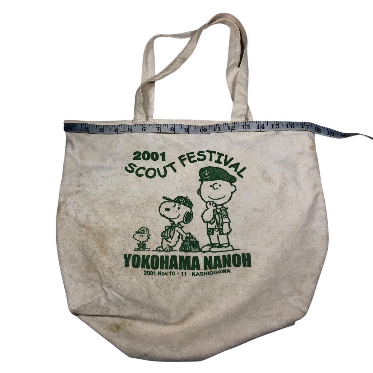 Japanese Brand × Vintage 📌Vintage Tote Bags 2001 Scout Festivel Yokohama Nanoh Size ONE SIZE - 11 Thumbnail