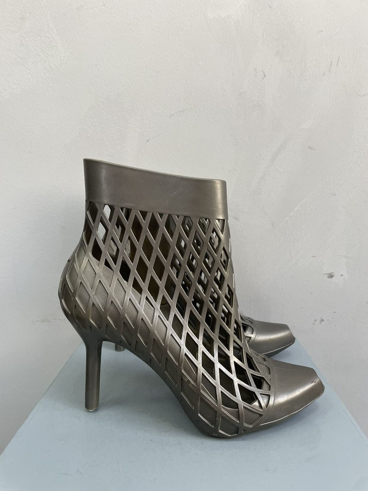 Jean Paul Gaultier Rare heel Jean Paul gaultier rubber boots Melissa y2k Size US 11 / IT 41 - 3 Thumbnail