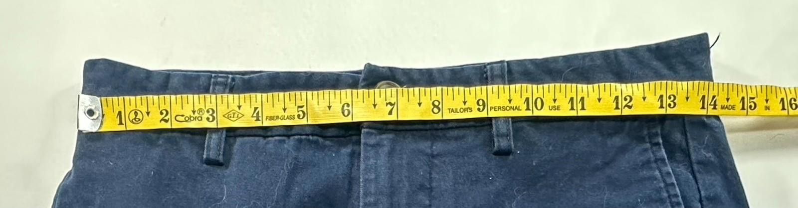Old Navy Old Navy Slim Built-In Flex Flat Front Chinos Blue Men 28/30 Size US 28 / EU 44 - 3 Thumbnail