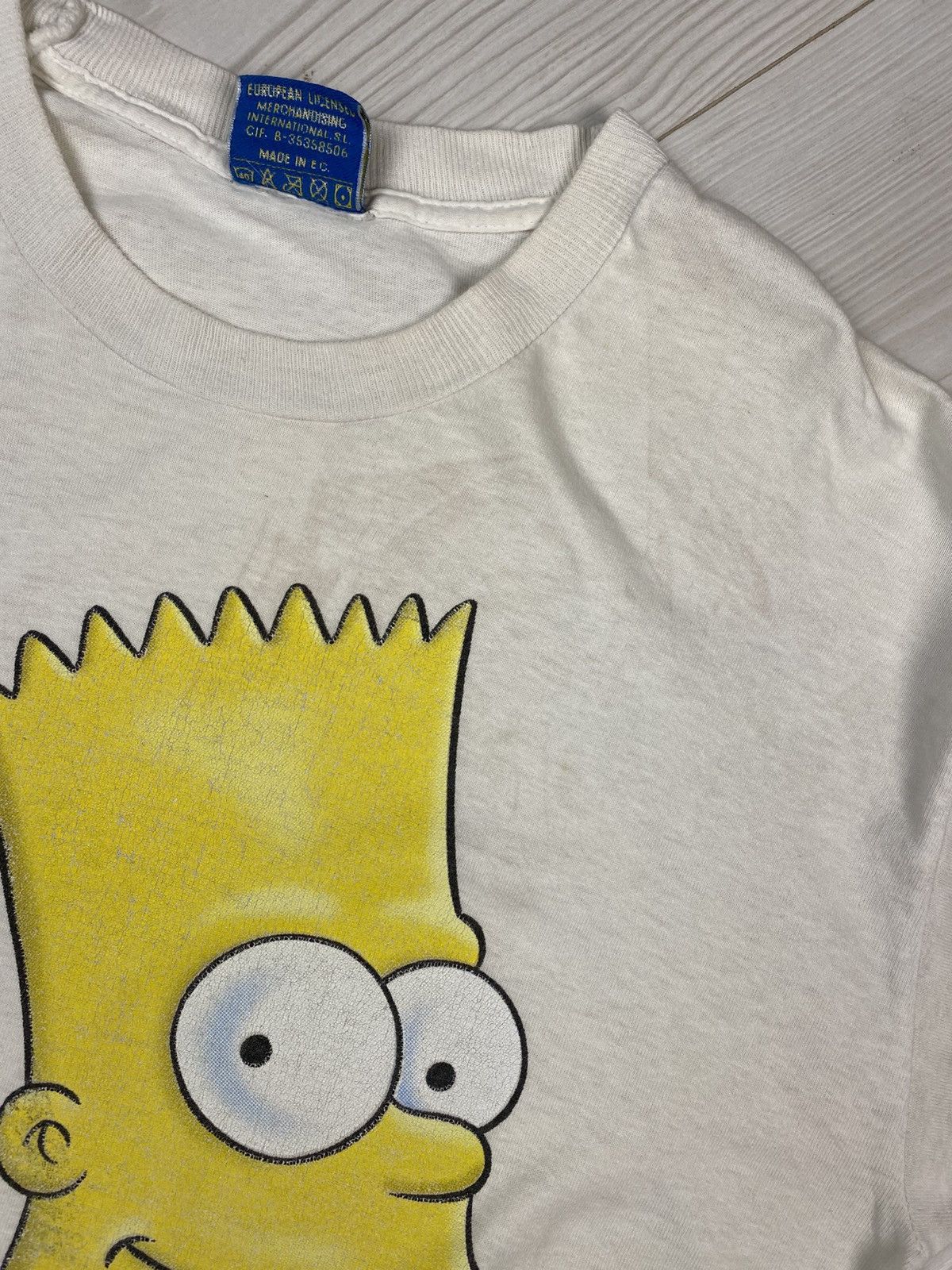The Simpsons × Vintage Vintage The Simpsons 1998 Hugo Bart T-shirt Size US L / EU 52-54 / 3 - 13 Thumbnail