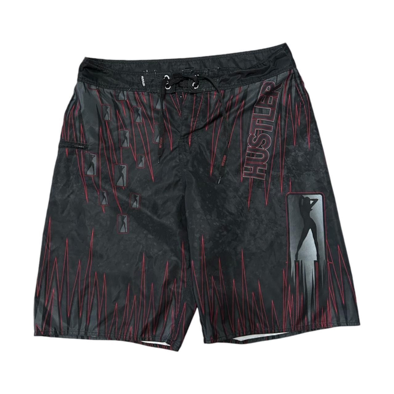 Vintage 2000s Hustler Hot Gilr Beach Short Size US 38 / EU 54 - 1 Thumbnail