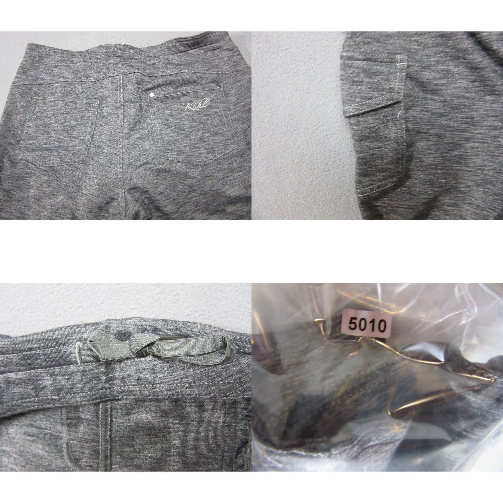 Vintage Kuhl Pants Womens 12 Gray Wide Leg Mid Rise Outdoor Casual Athleisure Size 34" / US 12 / IT 48 - 9 Thumbnail
