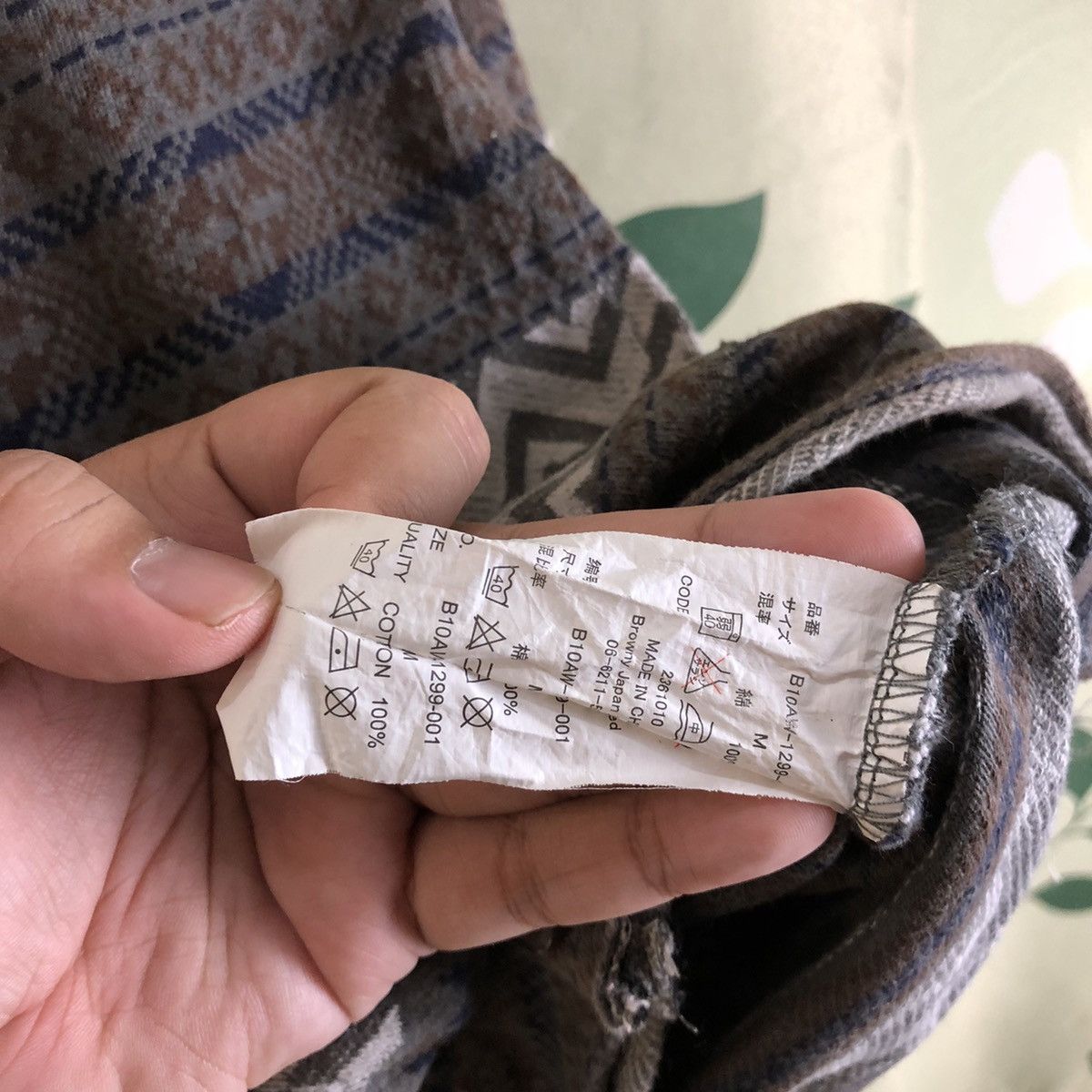Homespun Knitwear × Japanese Brand Browny grey art vintage design Cardigan knitwear #7417 Size M / US 6-8 / IT 42-44 - 11 Thumbnail
