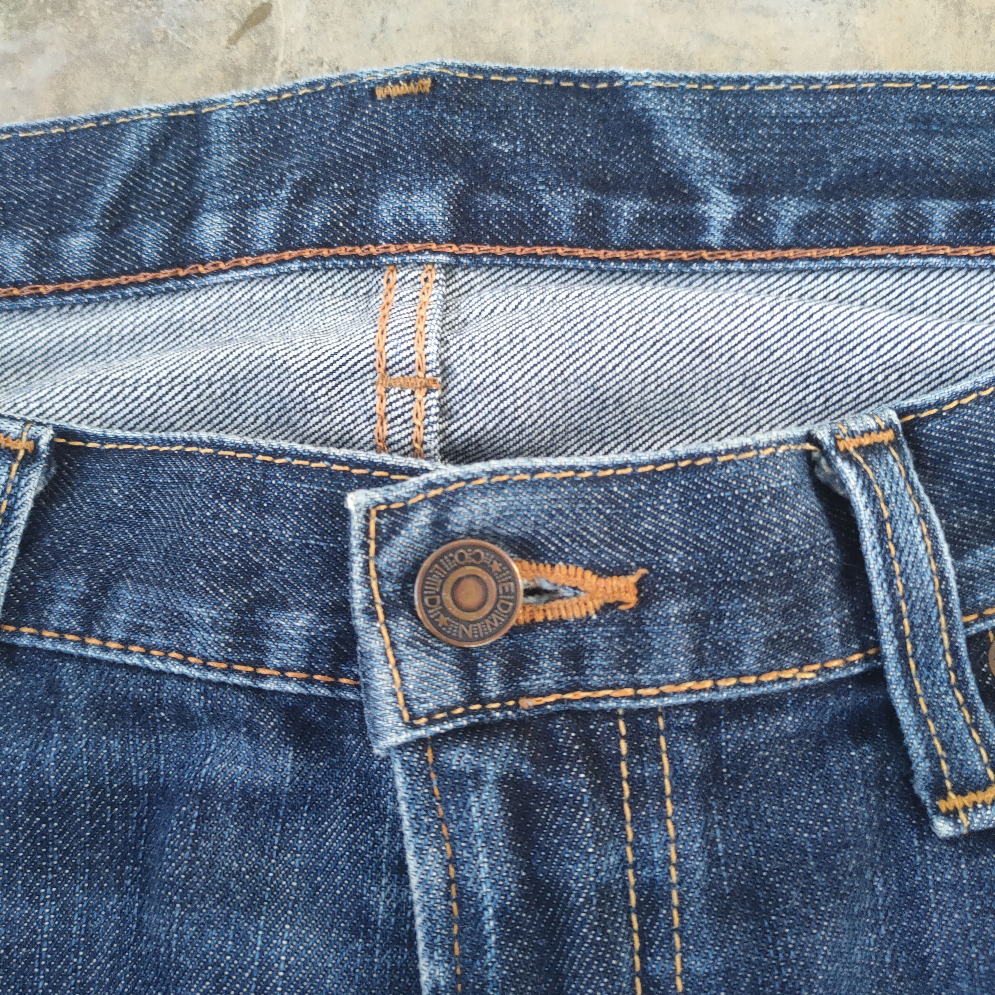 Edwin W38 VINTAGE EDWIN FADED DISTRESSED JEAN DENIM PANTS Size US 38 / EU 54 - 5 Thumbnail