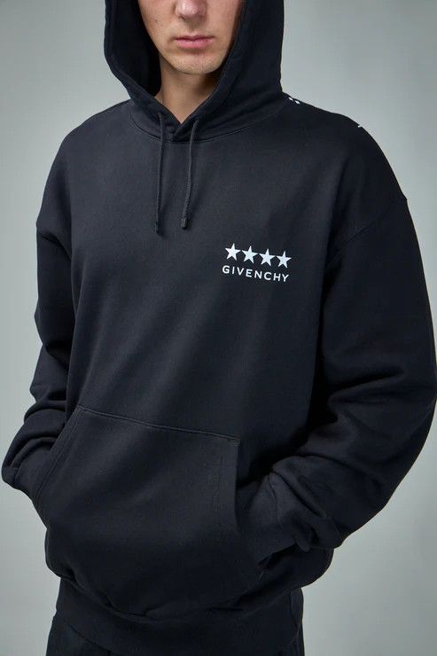 Givenchy os11x0724 4G Hoodie in Black Size US L / EU 52-54 / 3 - 2 Thumbnail