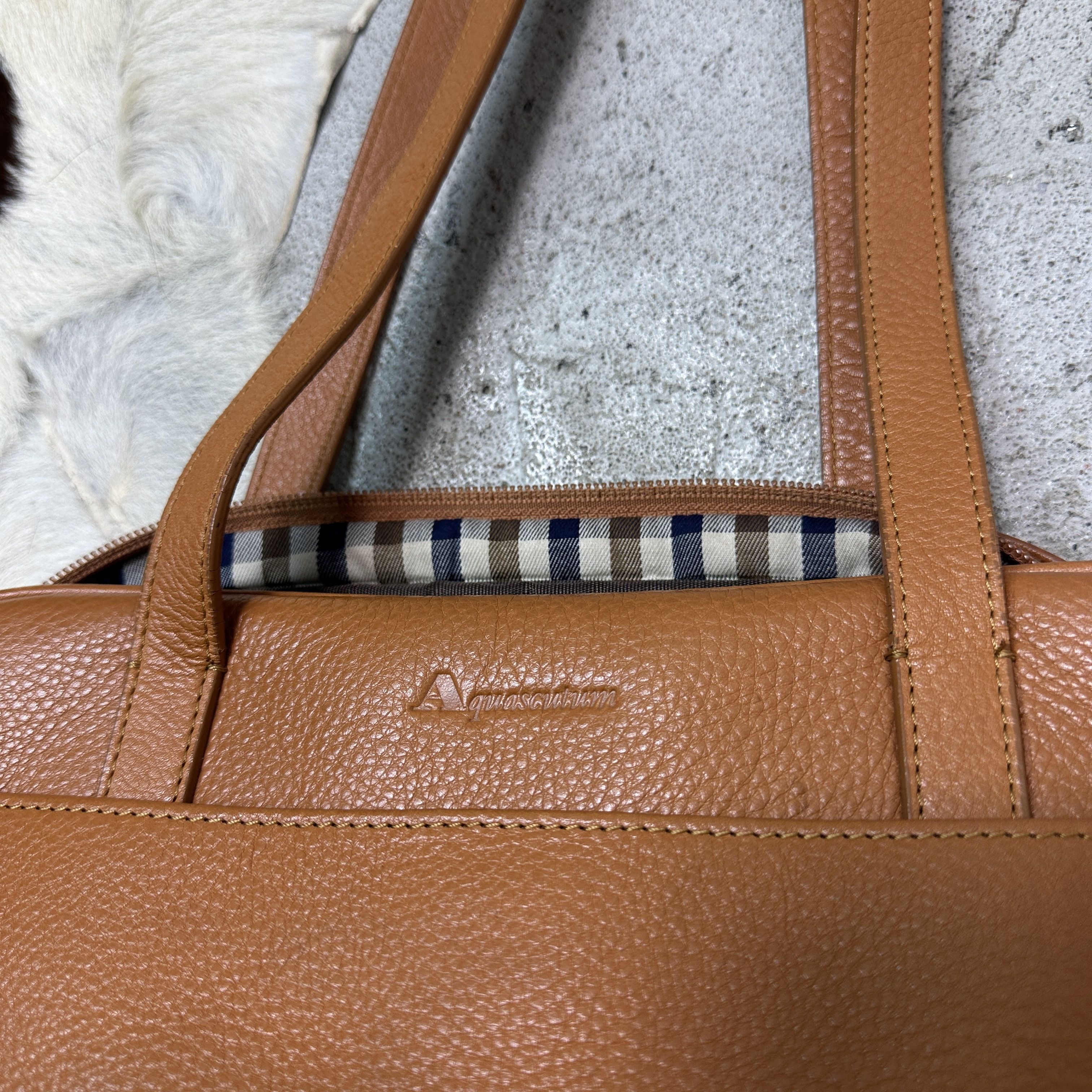 Aquascutum Vintage Avant Garde Old Money Aquascutum Bag Y2K Size ONE SIZE - 3 Thumbnail