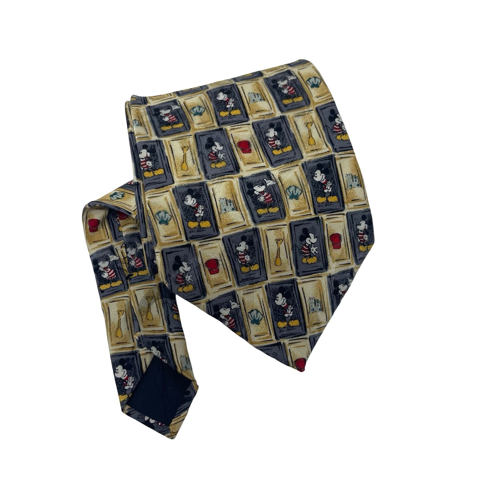 Disney Vintage Disney World Mickey Mouse silk tie Size ONE SIZE - 1 Thumbnail