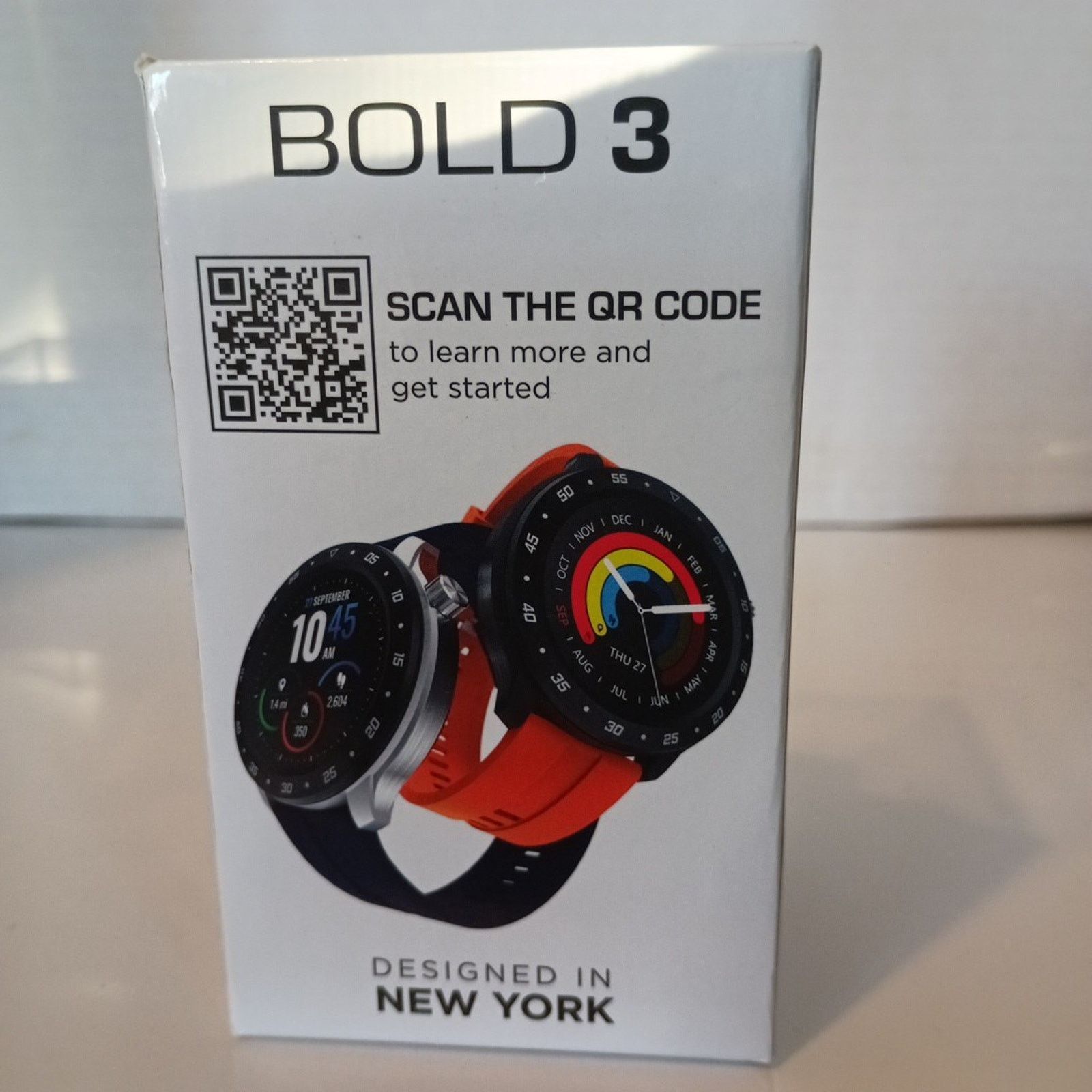 Other iTech Bold 3 Smart Watch Unisex Orange Silicone Strap Size ONE SIZE - 3 Thumbnail