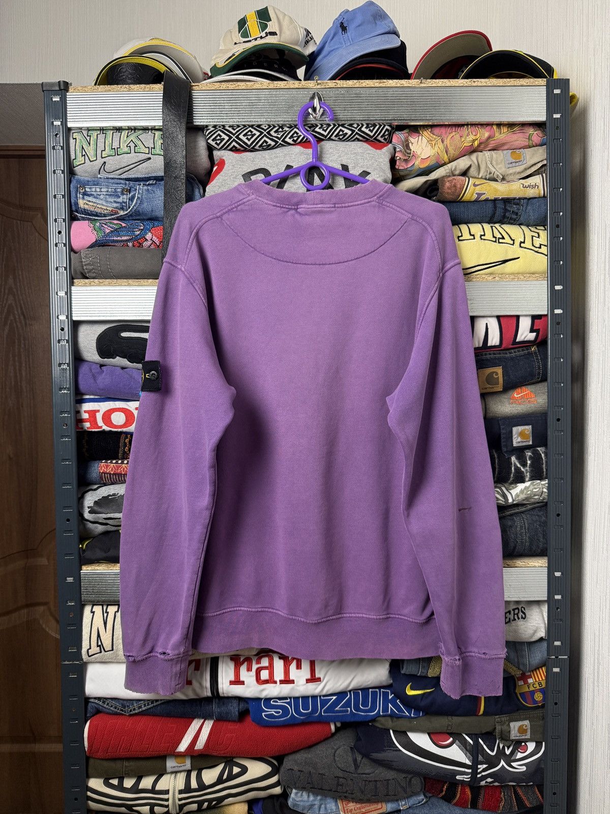 Stone Island Vintage Stone Island Hoodie Crazy Distressed Size US L / EU 52-54 / 3 - 2 Thumbnail
