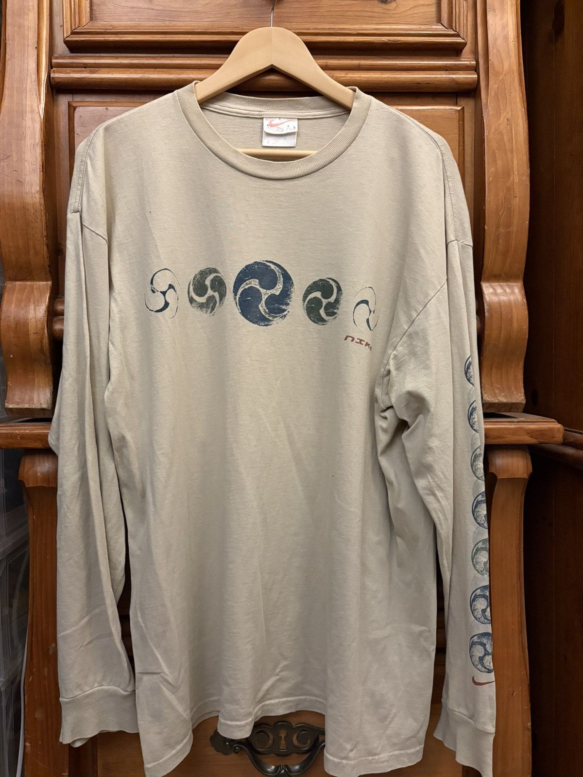 Nike Vintage Nike Soccer long-sleeve T-shirt Size US L / EU 52-54 / 3 - 1 Thumbnail