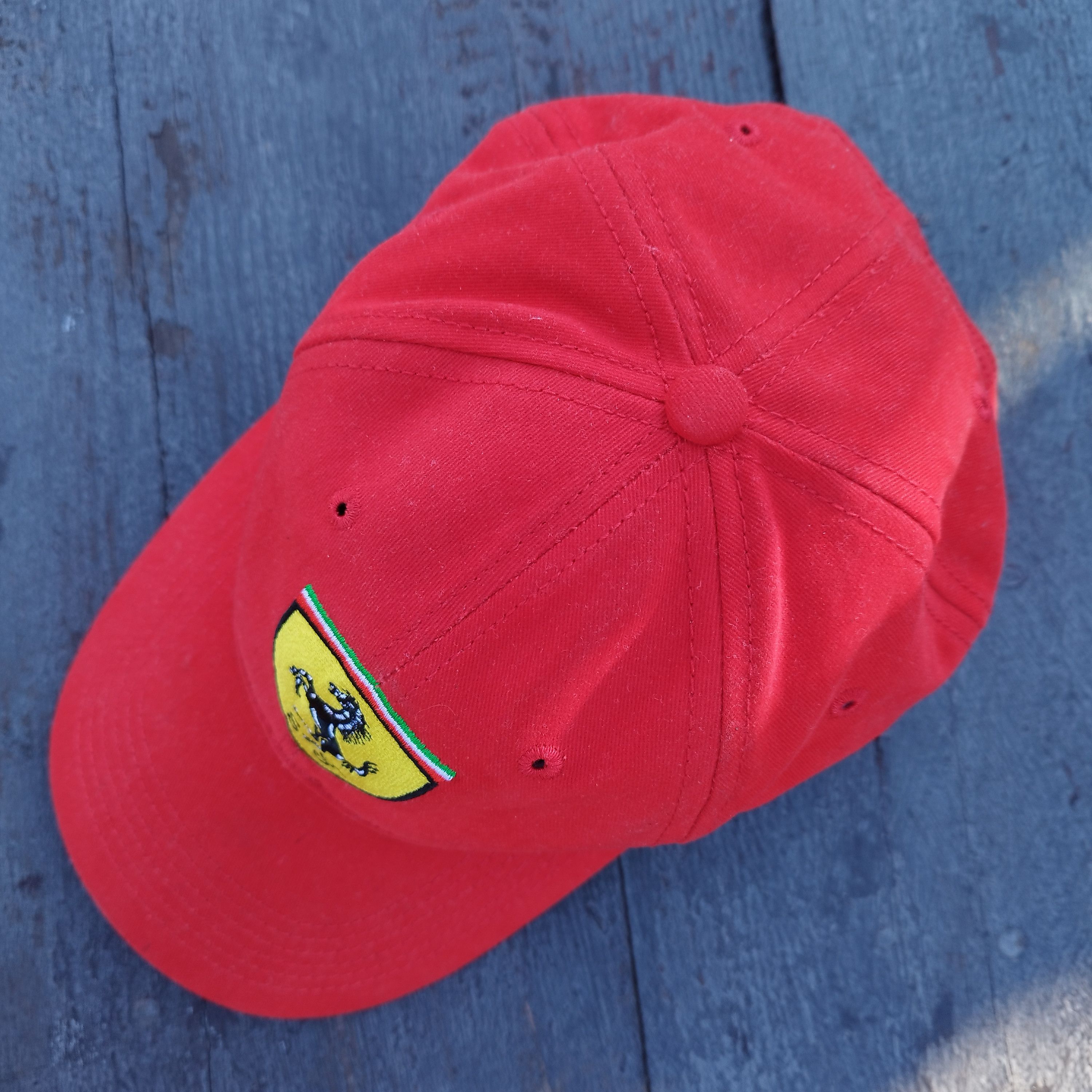 Ferrari Vintage Ferrari F1 Team Racing Cap - Rosso Corsa Red Size ONE SIZE - 4 Thumbnail