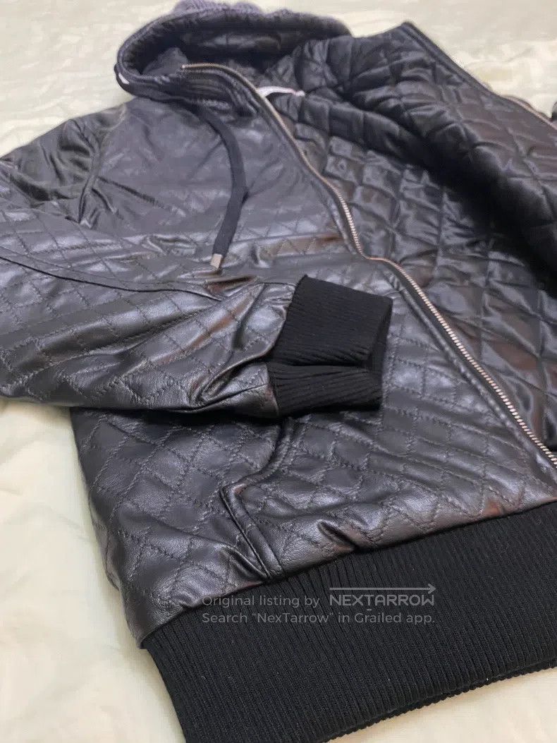 Junya Watanabe Junya Watanabe Leather and Cotton Jacket Size US XL / EU 56 / 4 - 4 Thumbnail