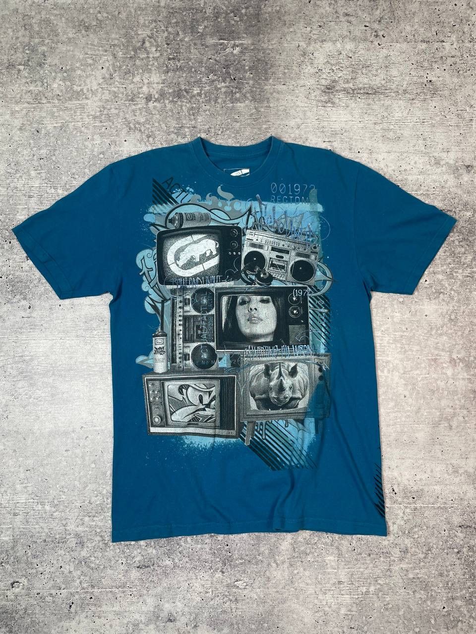 Ecko Unltd. Vintage Ecko Unltd Graffiti Hip Hop Tee T-Shirt Y2K Size US L / EU 52-54 / 3 - 1 Thumbnail