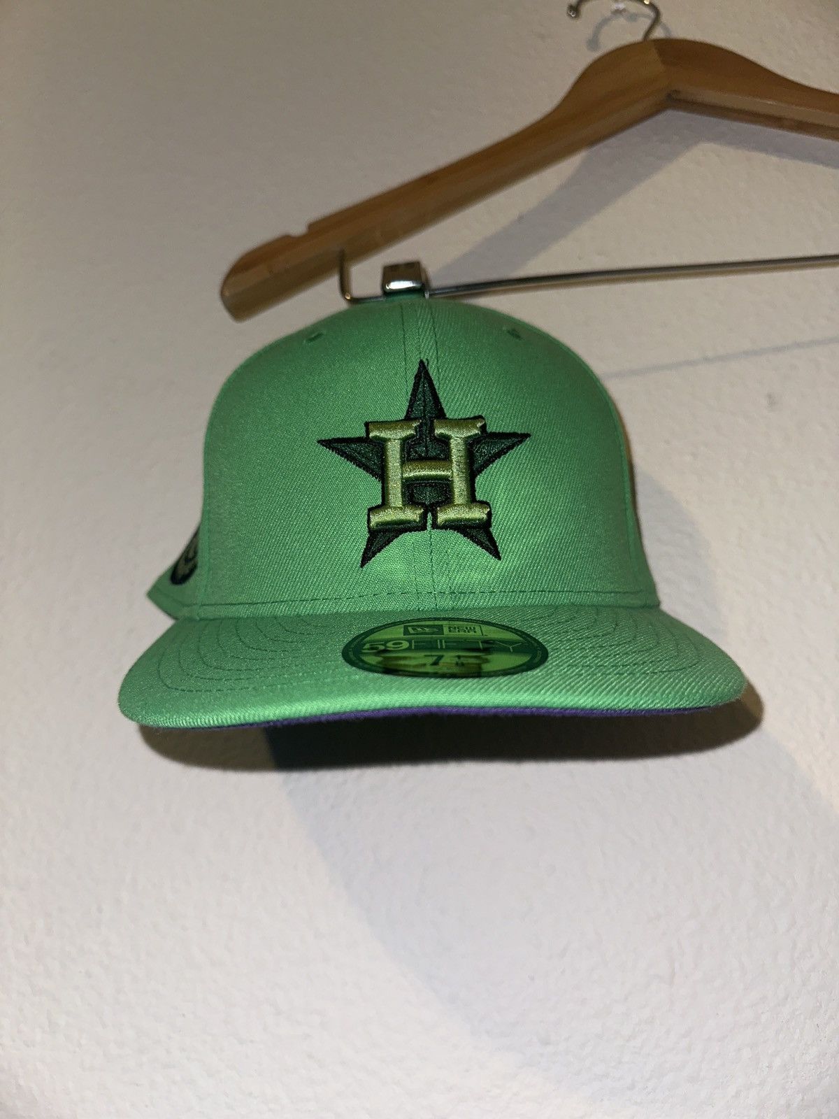 New Era 71/8 Houston Astros “Hulk” Fitted Hat Size ONE SIZE - 1 Thumbnail