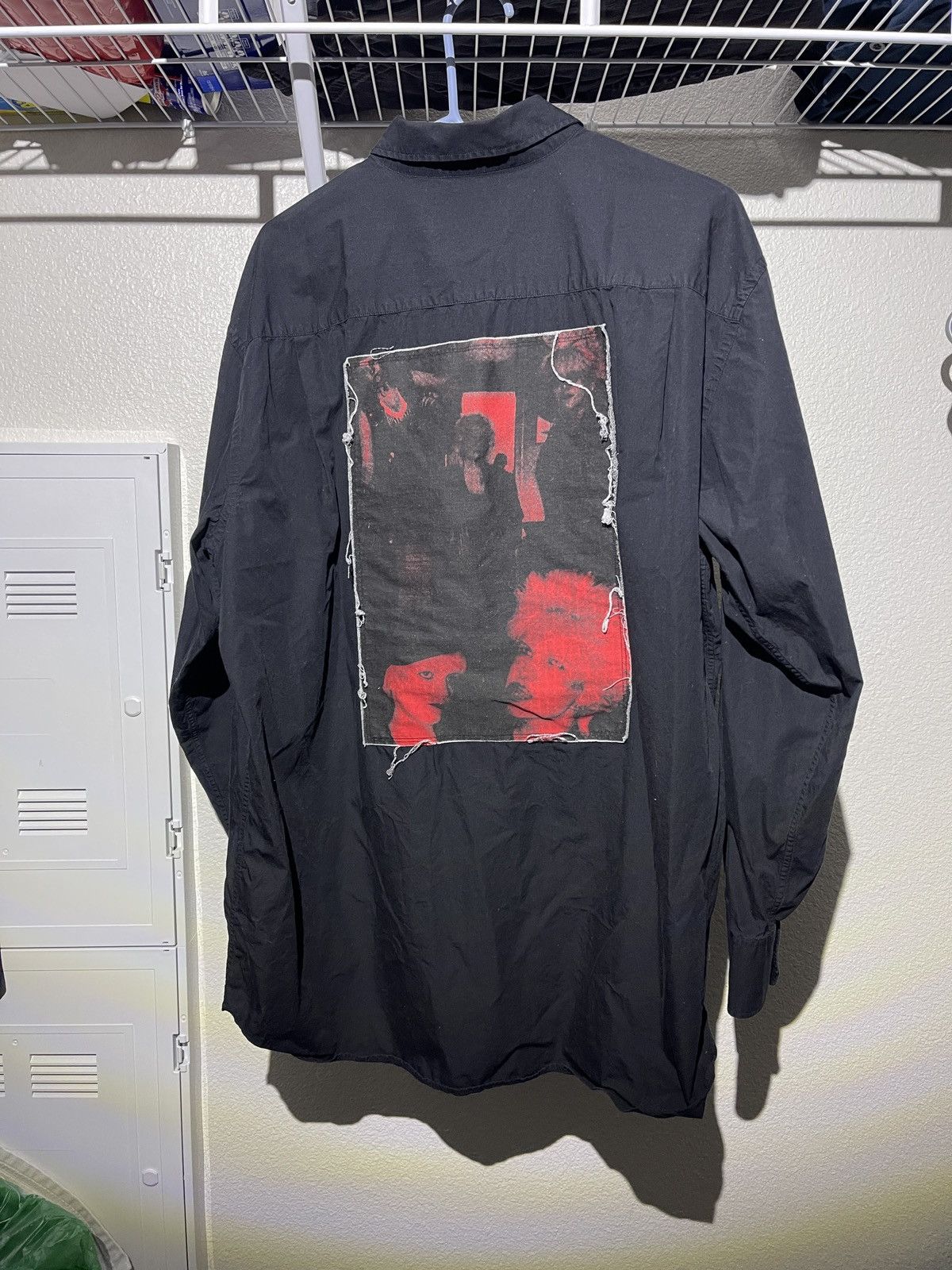 Fred Perry × Raf Simons Patched oversize shirt Size US M / EU 48-50 / 2 - 2 Thumbnail