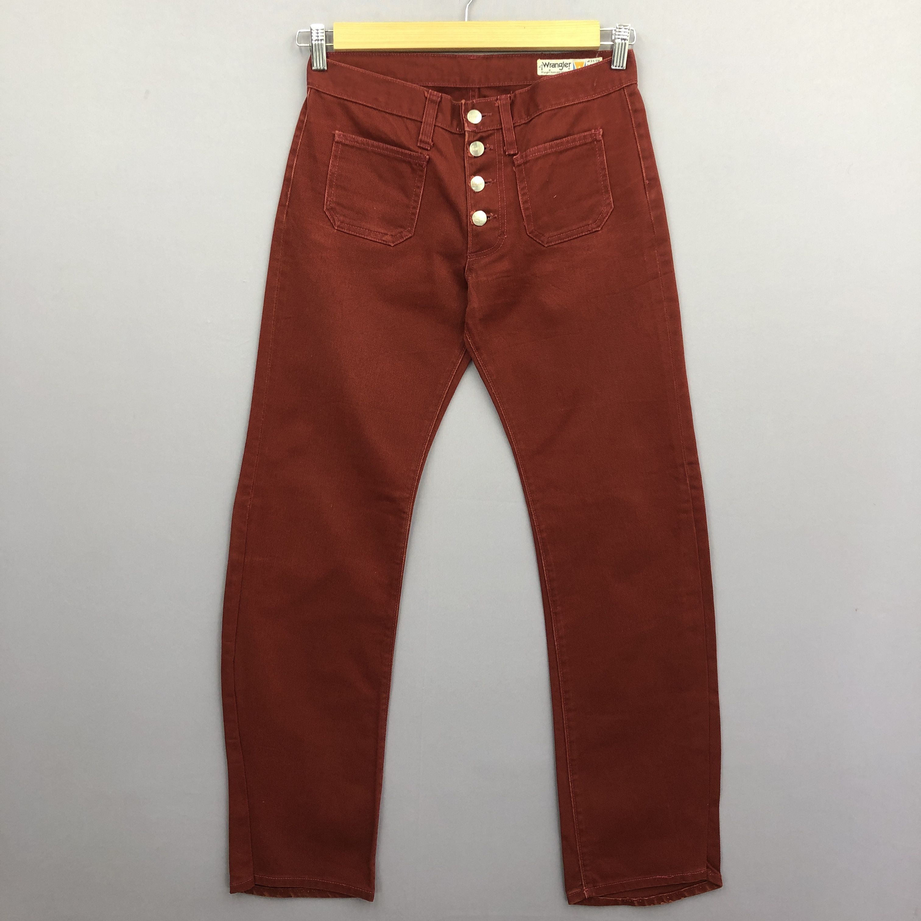 Wrangler Vintage 70s Wrangler Bush Pants Jeans Washed Denim Pants Size 28" / US 6 / IT 42 - 1 Thumbnail