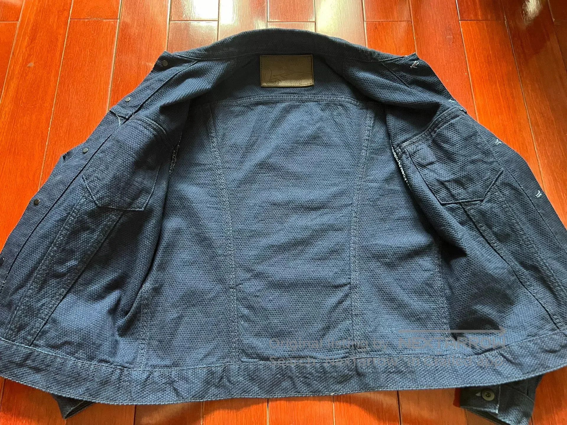 Naked & Famous Naked & Famous Sashiko Type 3 Jacket. Size US M / EU 48-50 / 2 - 5 Thumbnail