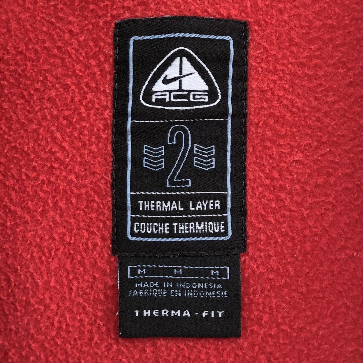 Nike ACG Vintage Nike ACG Therma Fit Fleece Vest Jacket Size US M / EU 48-50 / 2 - 12 Thumbnail