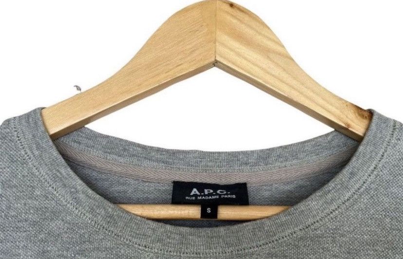 A.P.C. A.P.C Japan Crewneck APC Sweatshirt Rue Madame Paris Size US S / EU 44-46 / 1 - 2 Thumbnail