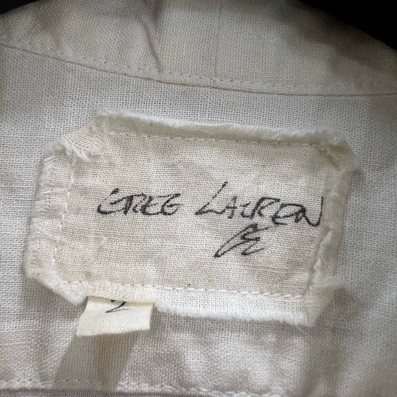 Greg Lauren greg lauren size 2 Off white fake two shirts 2506-Nextarro Size M / US 6-8 / IT 42-44 - 3 Thumbnail