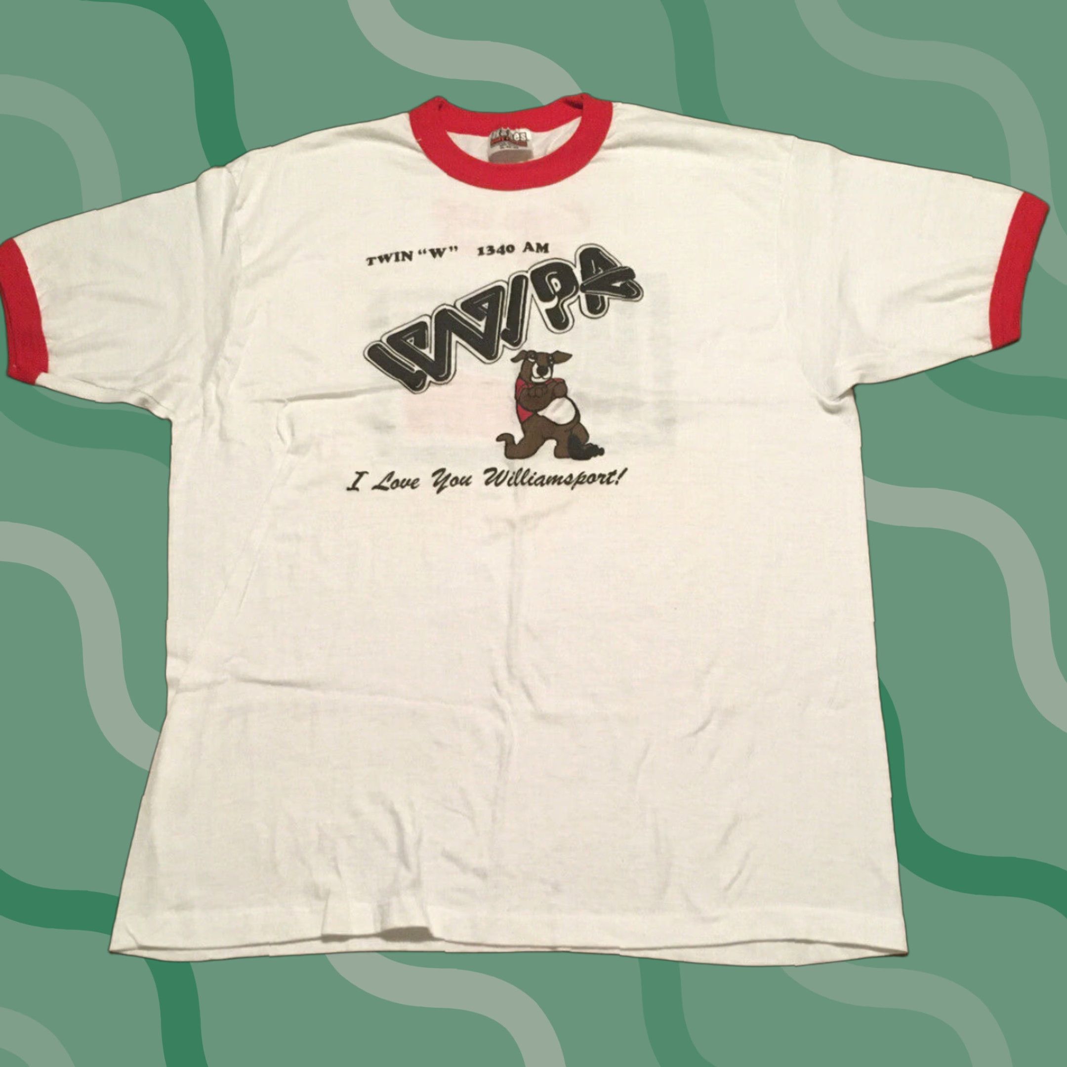 Hanes VINTAGE Hanes Radio Theme T-Shirt White Men's XL WWPA Twin W 1340 AM Mountain Dew Size US XL / EU 56 / 4 - 1 Thumbnail