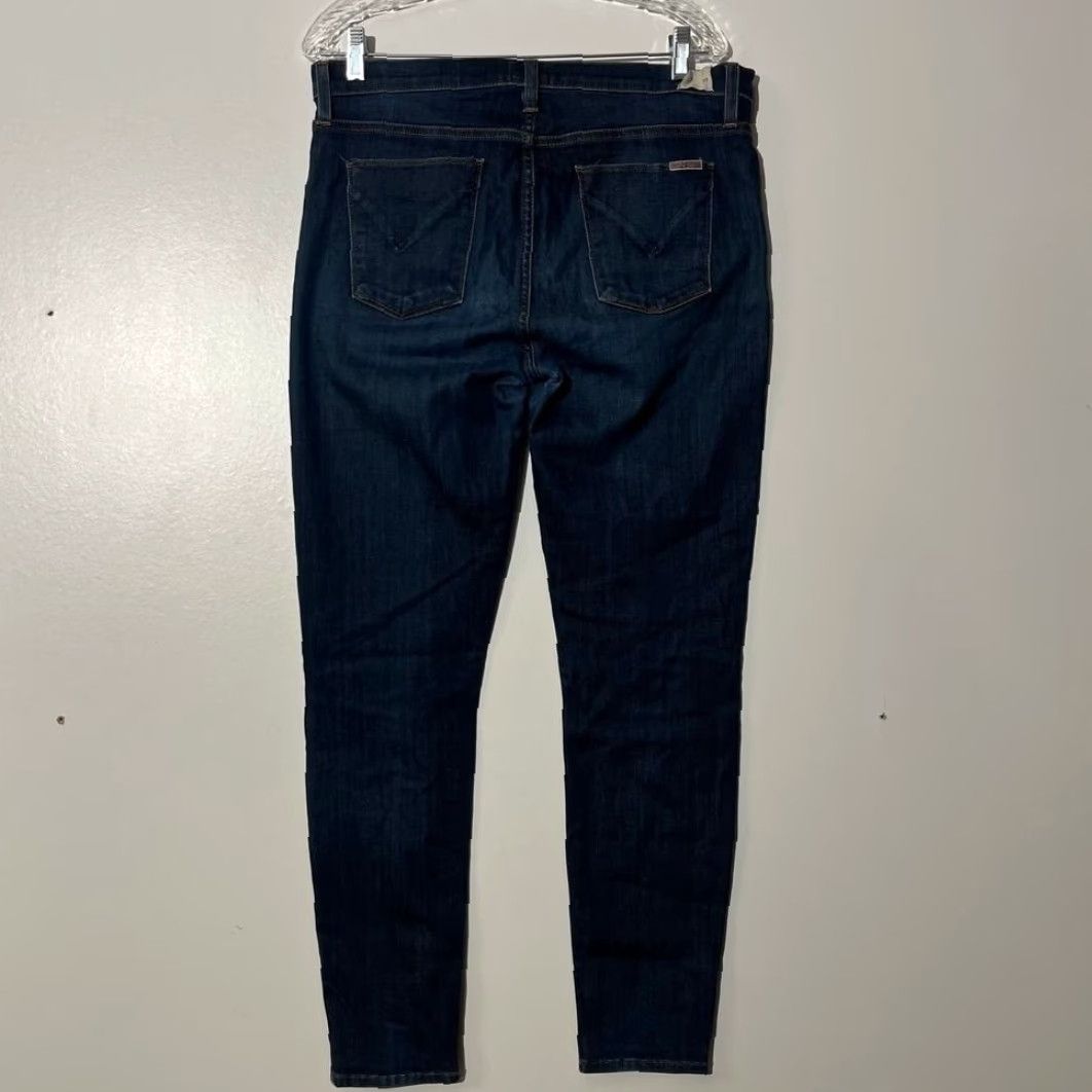 Hudson HUDSON Skinny Jeans Women Plus 32 Blue Dark Wash Slim Fit 5-Pocket Womens Manufactured by HUDSON 32? Size 24" / US 00 / IT 34 - 4 Thumbnail