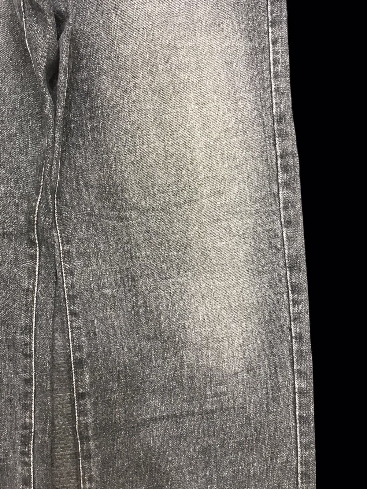 Japanese Brand 💥RELAXED💥BOBSON CHESSKING RELAXED BLACK WASH DENIM F429 Size US 33 - 5 Thumbnail