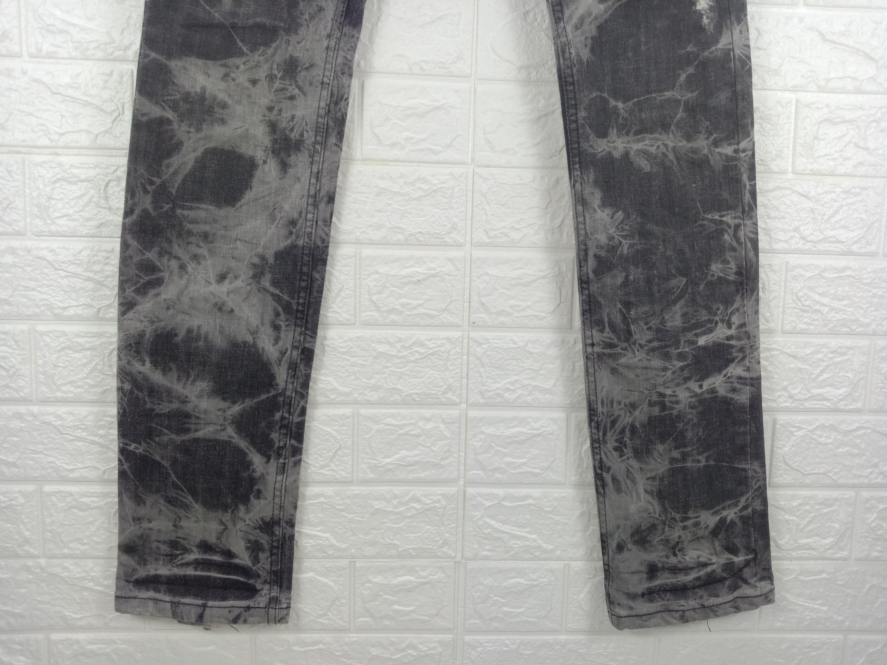 Japanese Brand Japanese Punk Seditionaries Leg Zipper Bleach Jeans Size US 32 / EU 48 - 6 Thumbnail