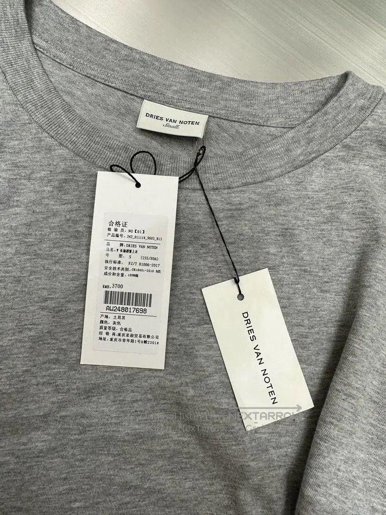 Dries Van Noten Dries Van Noten Long Sleeve T. Size US S / EU 44-46 / 1 - 4 Thumbnail