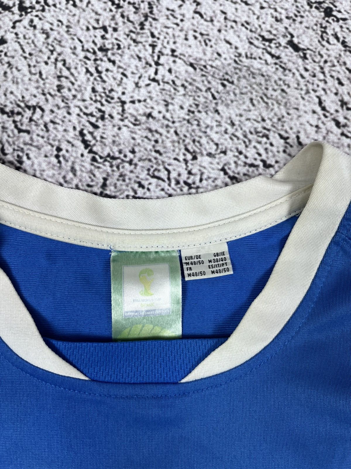 Vintage Vintage soccer football world cup 2014 fan jesrsey size m Size US M / EU 48-50 / 2 - 6 Thumbnail