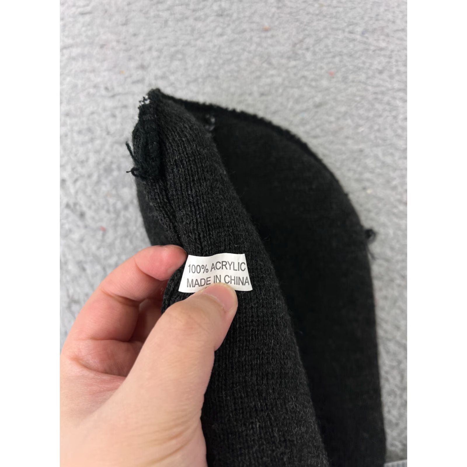 Theory Orange Theory Fitness Beanie Toque Adult One Size Gray Knit Embroidered Acrylic Hat/Beanie (Unisex) Size ONE SIZE - 6 Thumbnail