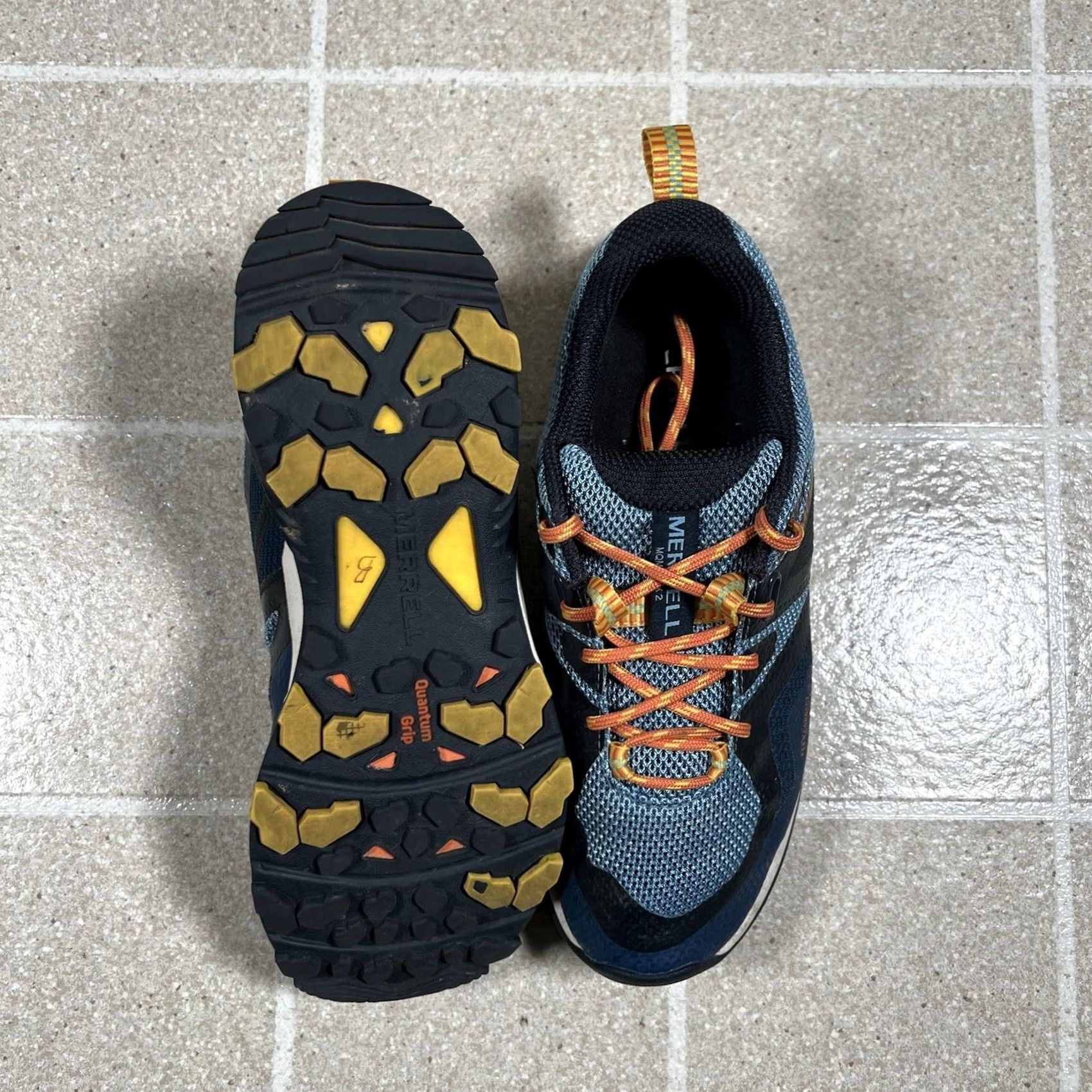 Merrell Merrell MQM Flex Connect Hiking Sneakers Mens 8.5 Blue Orange J036313 Size US 9 / EU 42 - 5 Thumbnail