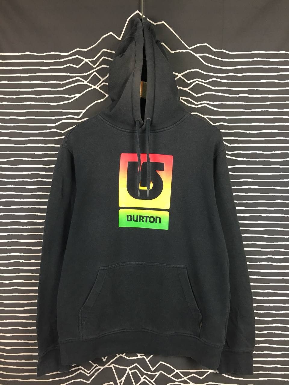 Burton Vtg Burton Snowboards Big Logo Pullover Hoodie Size US S / EU 44-46 / 1 - 3 Thumbnail