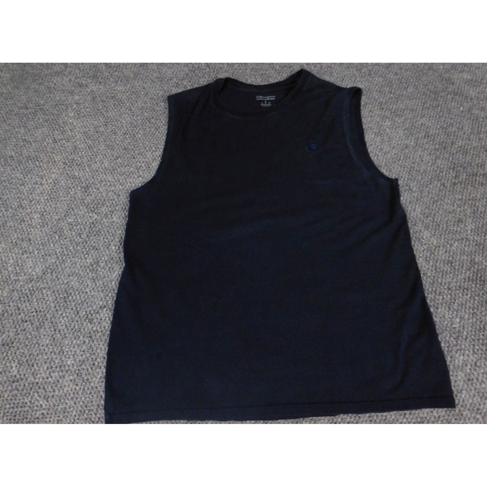 Champion Champion Shirt Mens Large Blue Logo Tank Size US L / EU 52-54 / 3 - 2 Thumbnail