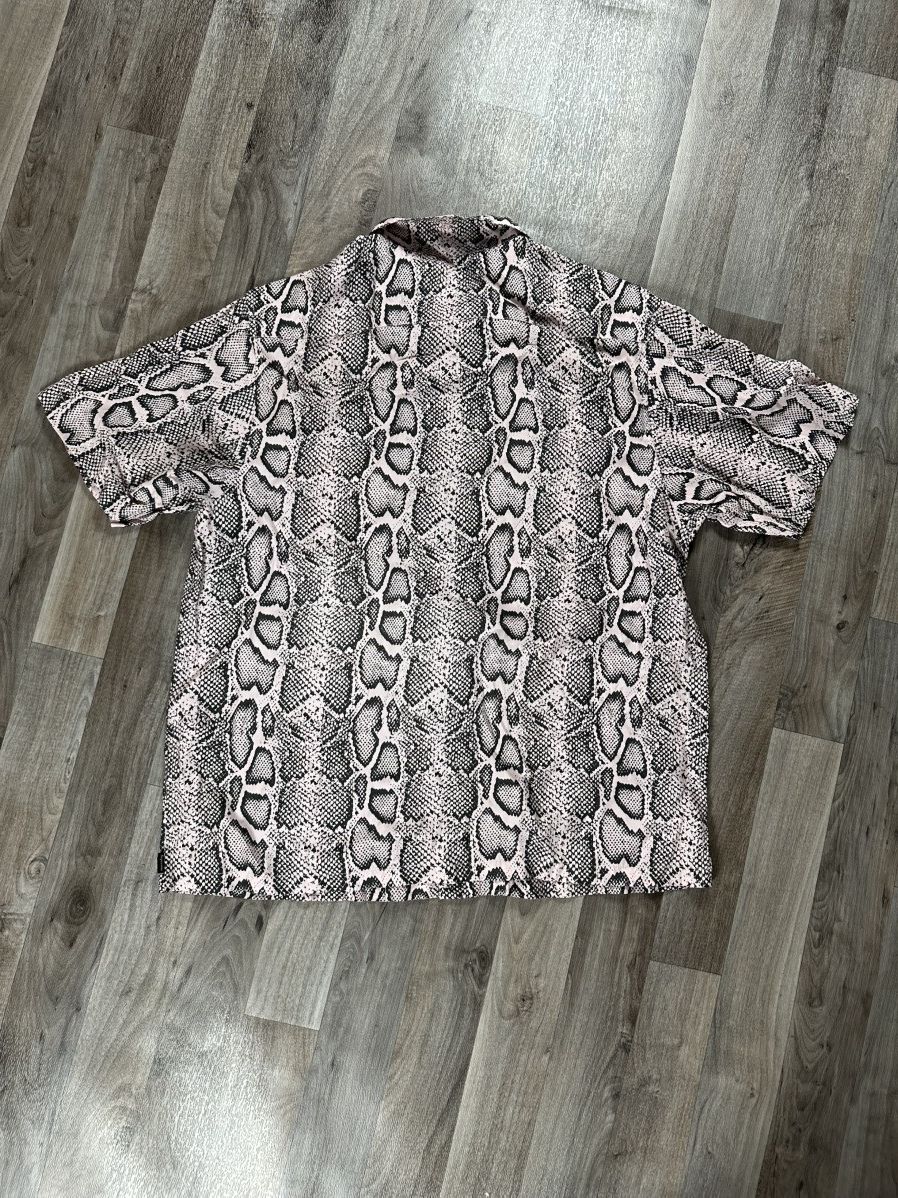トップス Supreme 24ss Snake S/S Shirt Supreme 24SS Snake S S Shirt Short Sleeve Shirt L Rayon