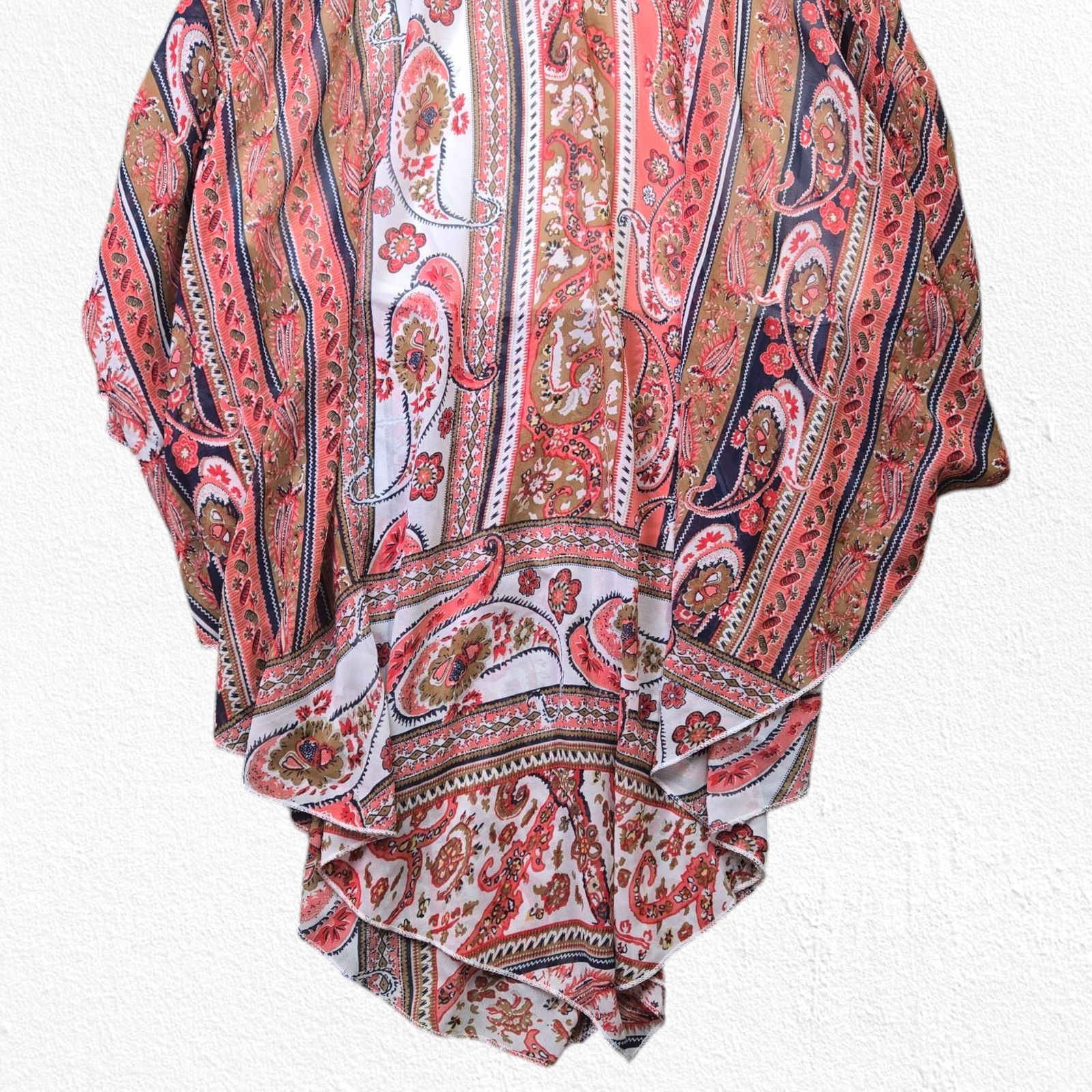 Other Paisley Strapless Boho High Low Dress Size Medium Size M / US 6-8 / IT 42-44 - 3 Thumbnail