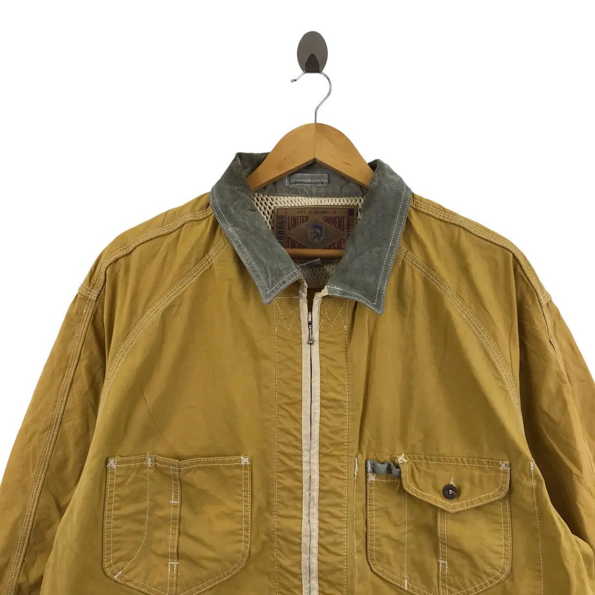 Diesel Vintage DIESEL ONLY THE BRAVE Collection Tactical Jacket Size US M / EU 48-50 / 2 - 5 Thumbnail