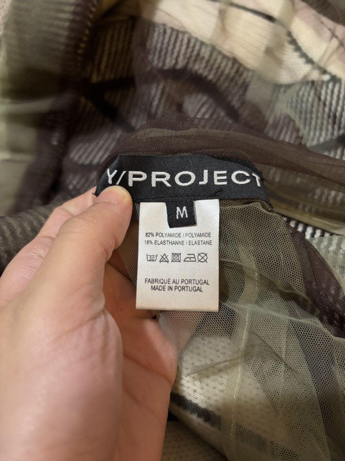 Y/Project Y/Project FW2019 Double Layer Mesh Overlay Sweater Size US M / EU 48-50 / 2 - 5 Thumbnail