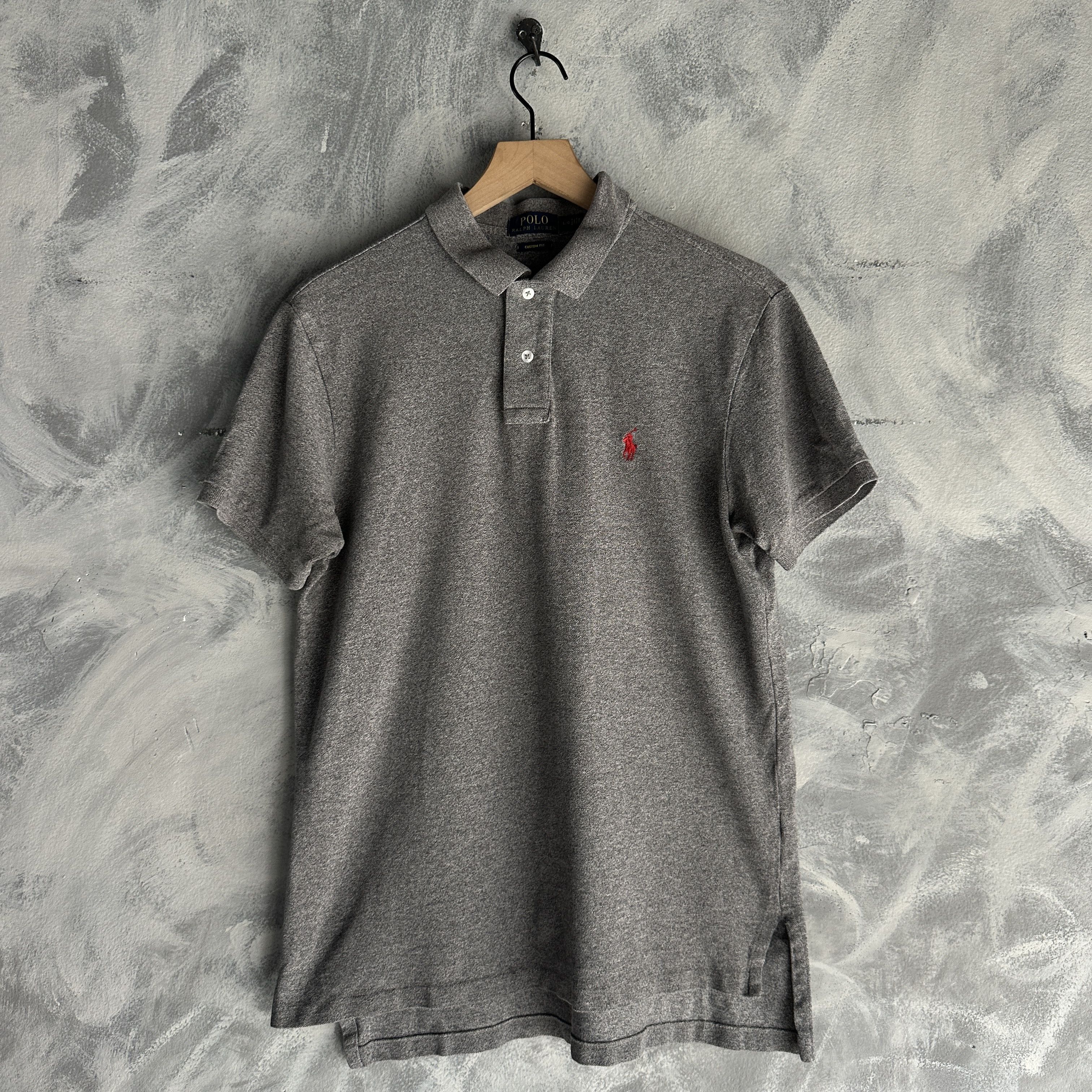 Polo Ralph Lauren Polo Ralph Lauren Polo Shirt Mens Custom Fit Pony Logo Size US L / EU 52-54 / 3 - 1 Thumbnail